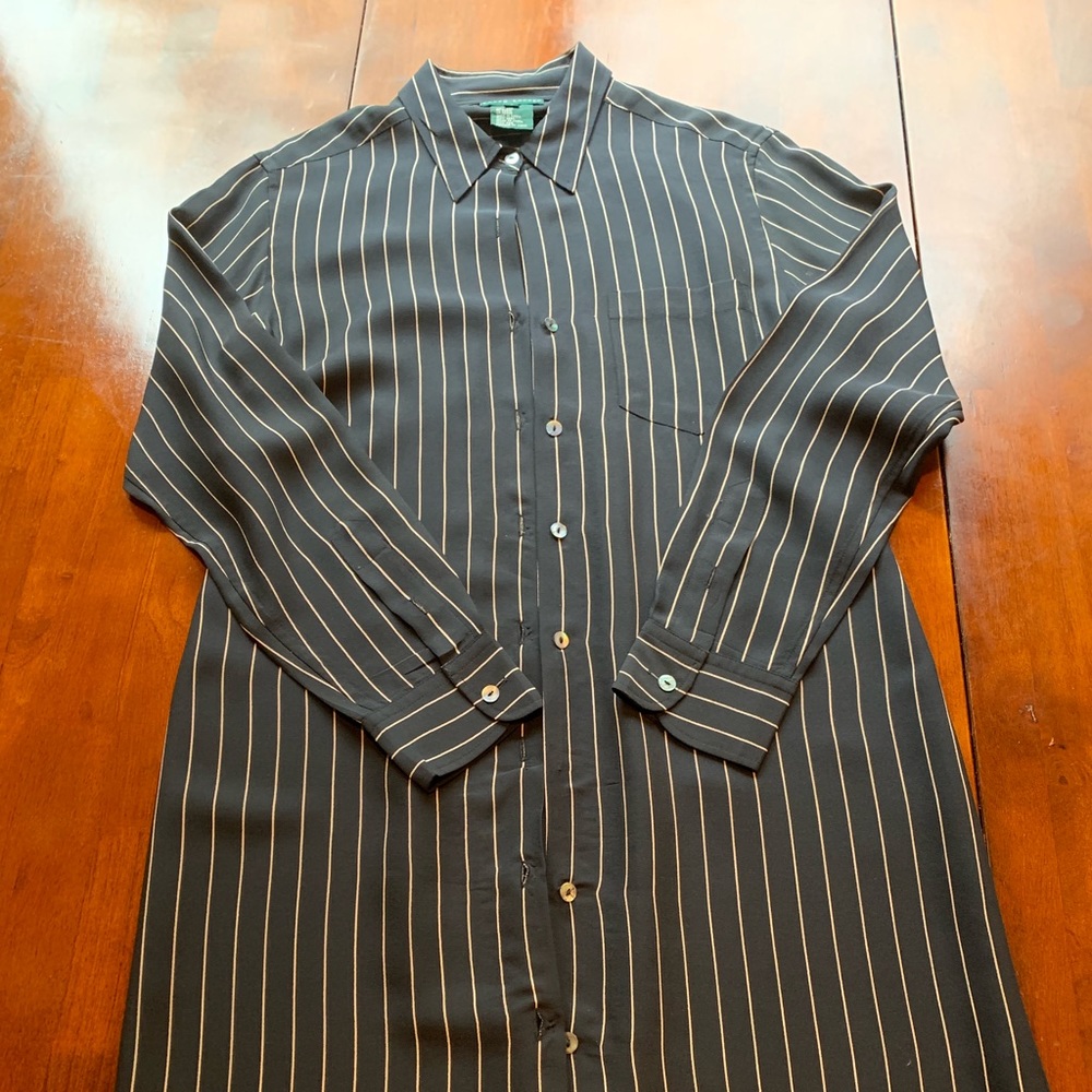 Vintage Ralph Lauren silk dress